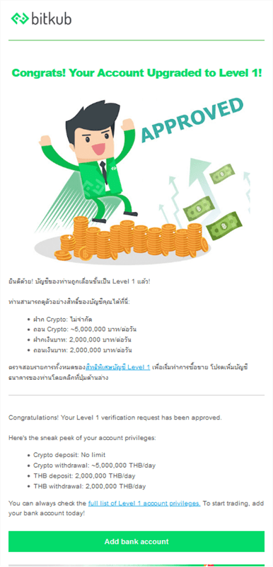 【タイで仮想通貨】Bitkub（ビットカブ）のアカウント登録・口座開設の流れ